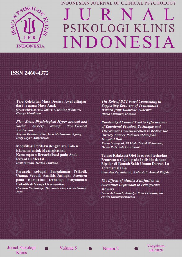 					Lihat Vol 5 No 2 (2020): Jurnal Psikologi Klinis Indonesia
				